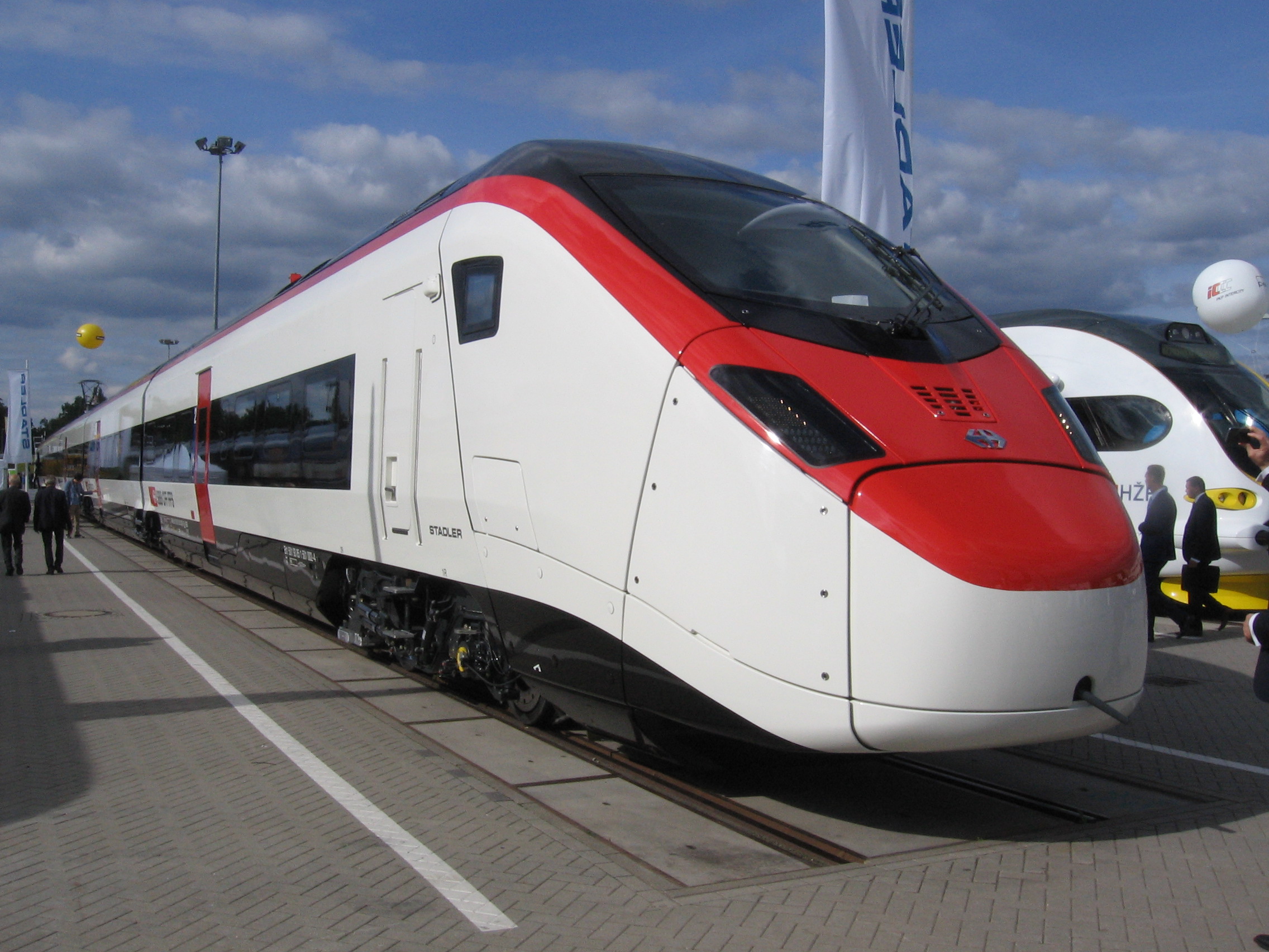 Stadler SMILE 'Giruno' on display at InnoTrans 2016