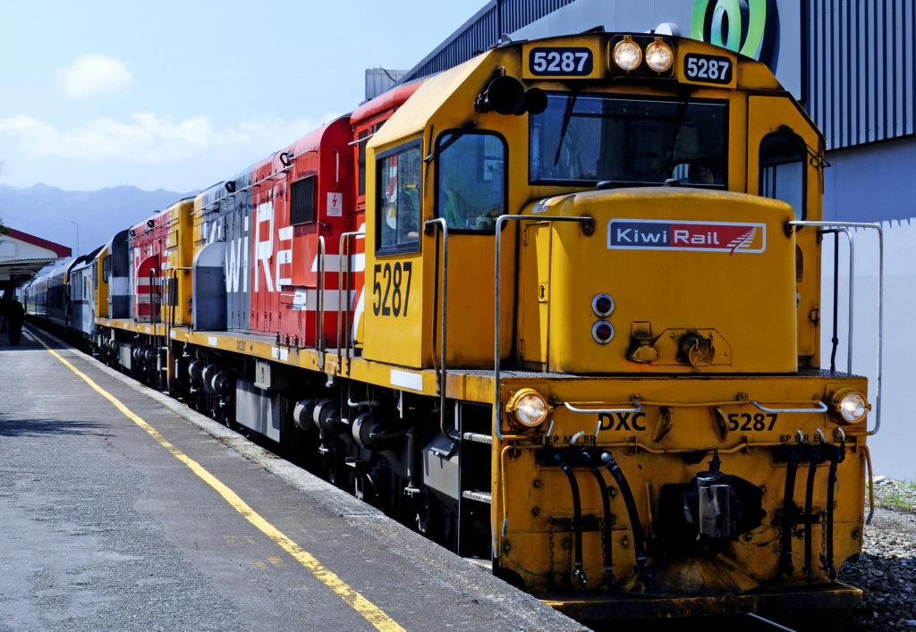 KiwiRail freight train