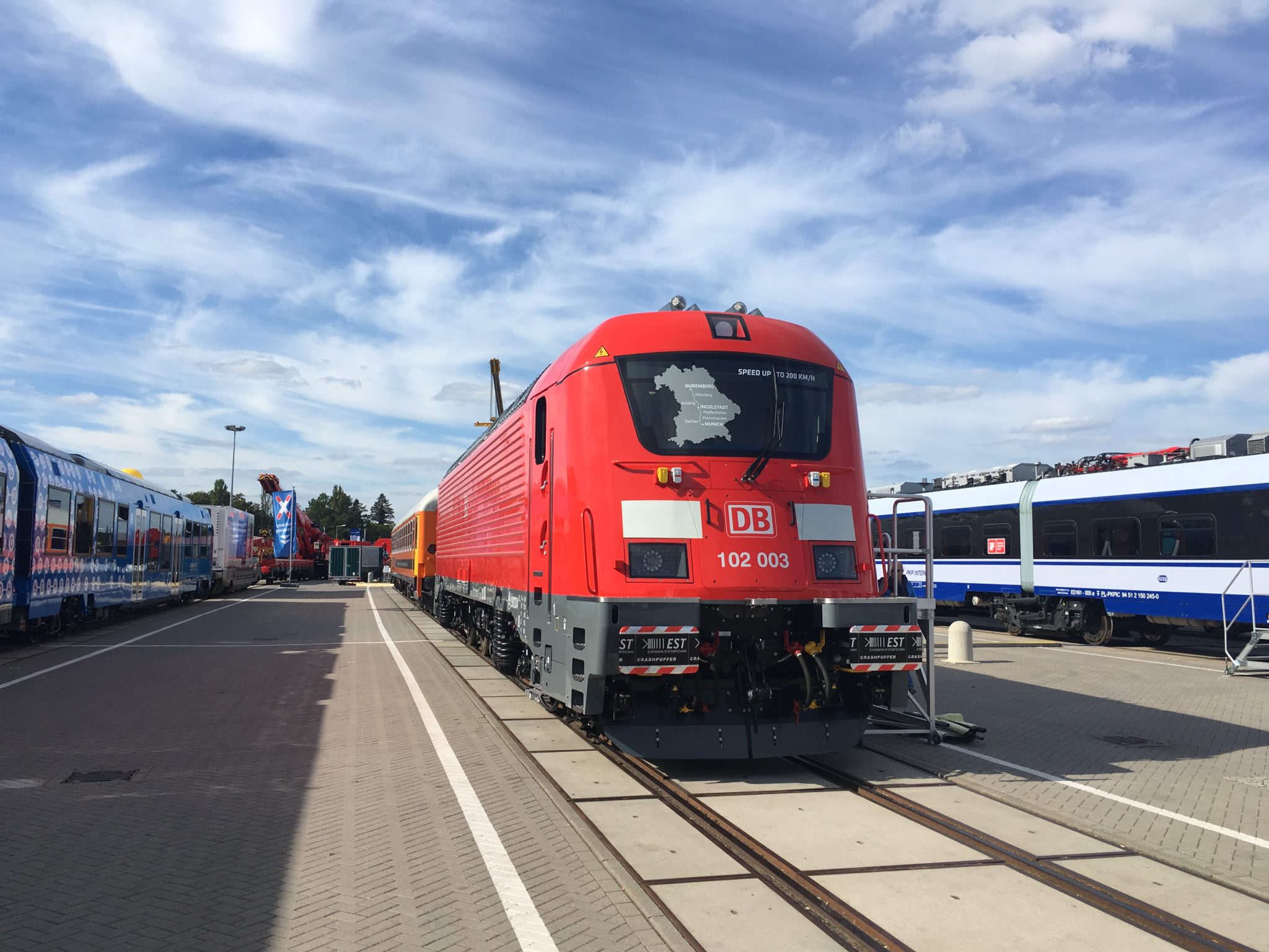 Rolling Stock Highlights at InnoTrans 2018: push-pull trainset