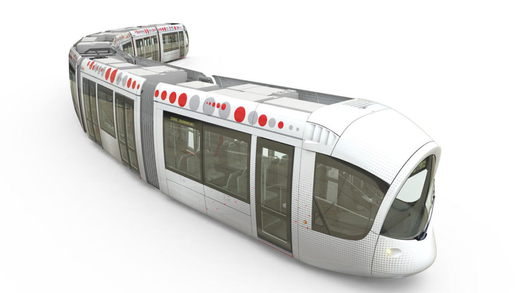 Citadis tram for SYTRAL