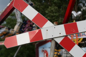 Level crossing sign