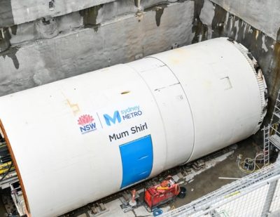 Second TBM Enters Service for Sydney Metro Project