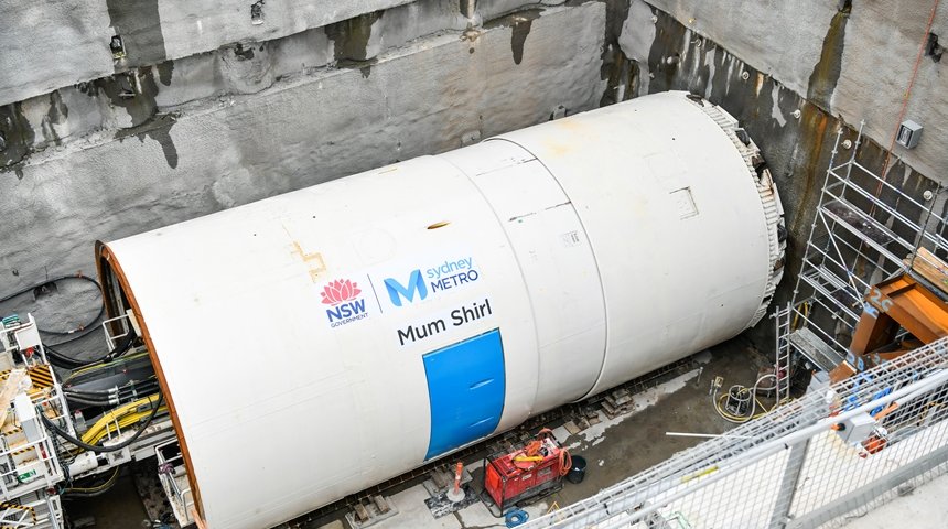 Tunnel Boring Machine Mum Shirl