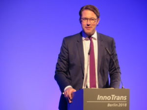 Germany at InnoTrans: German Transport Minister
