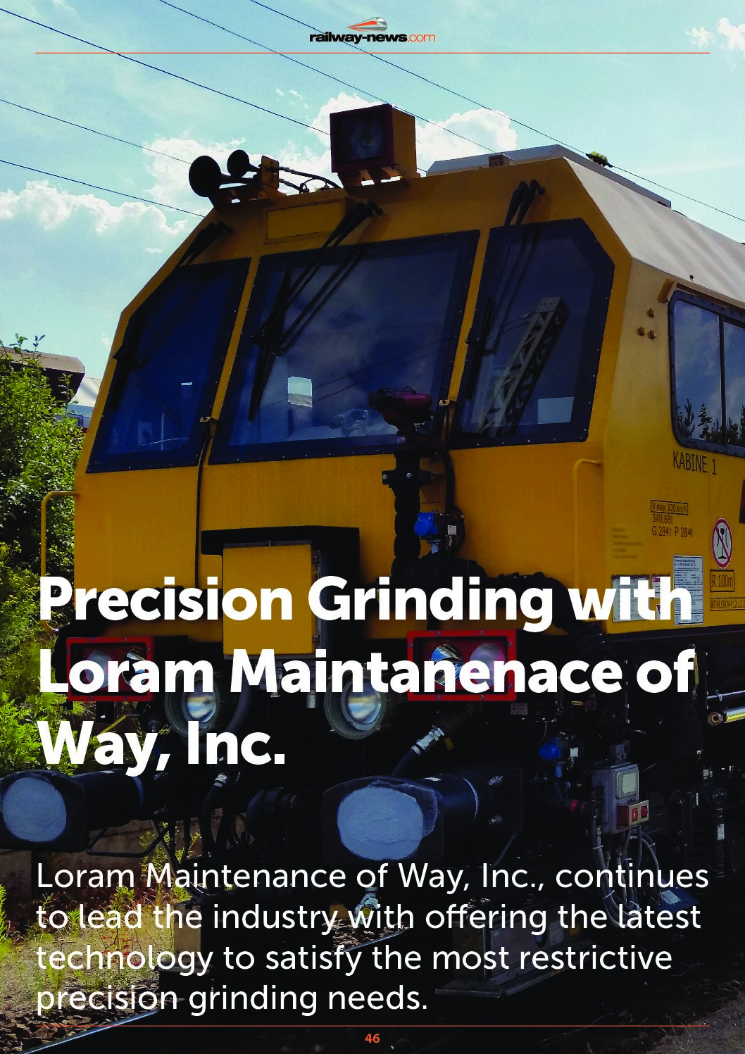 Precision Grinding with Loram