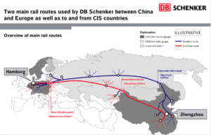 Rail Freight Link Between Germany and China