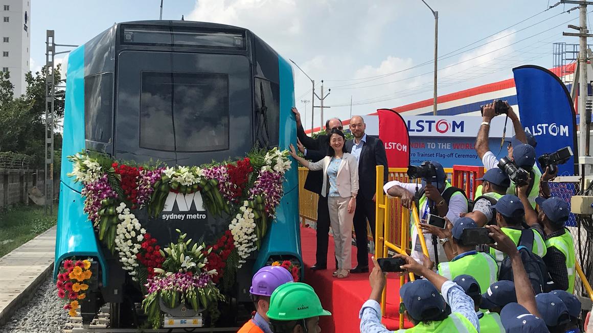 Alstom delivers the last of the 22 Sydney metro trains