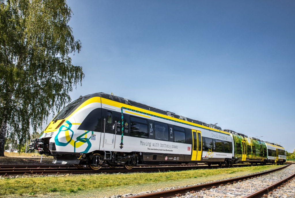 Bombardier battery electric train TALENT 3