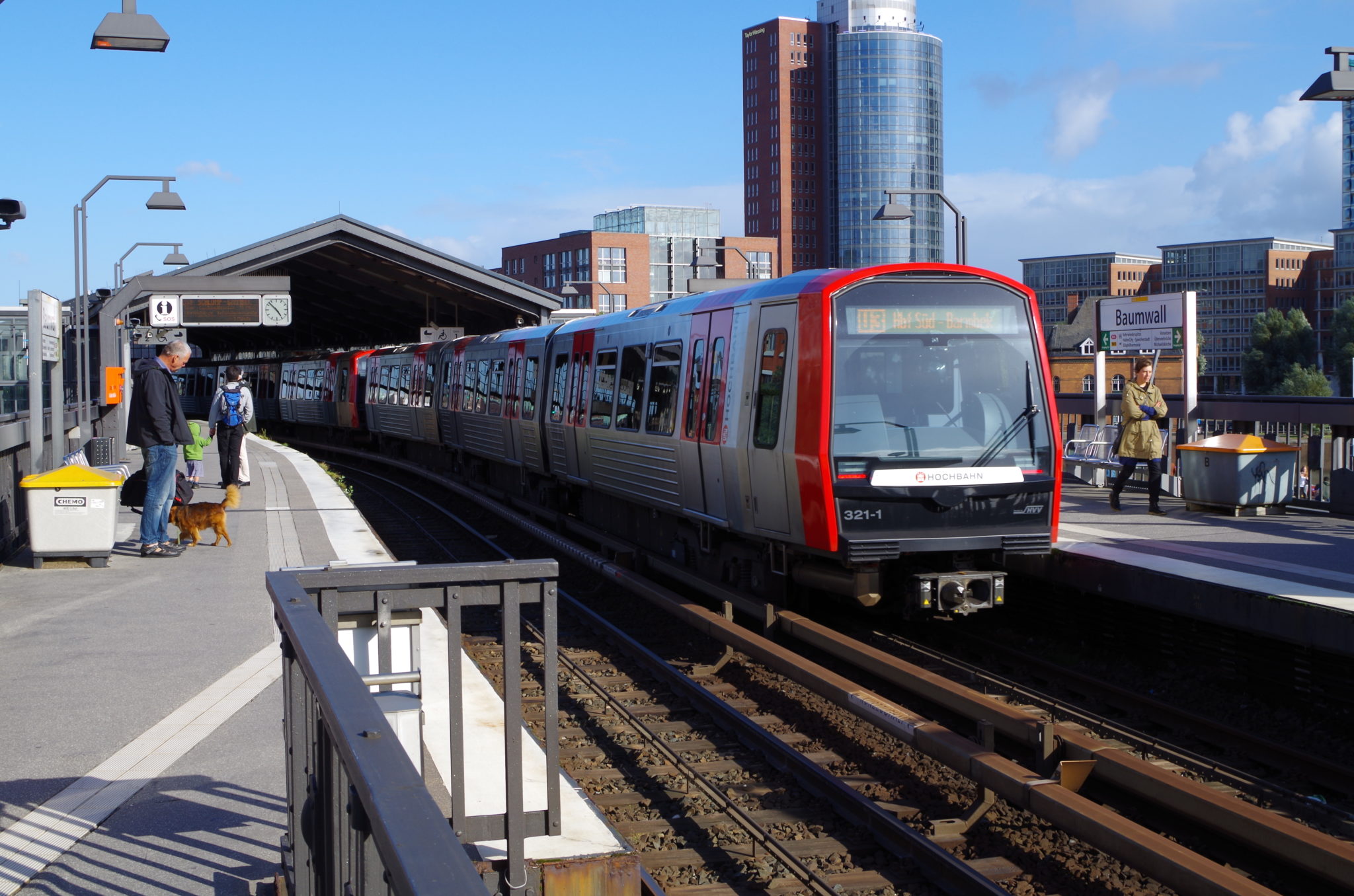 DT5 metro in Hamburg