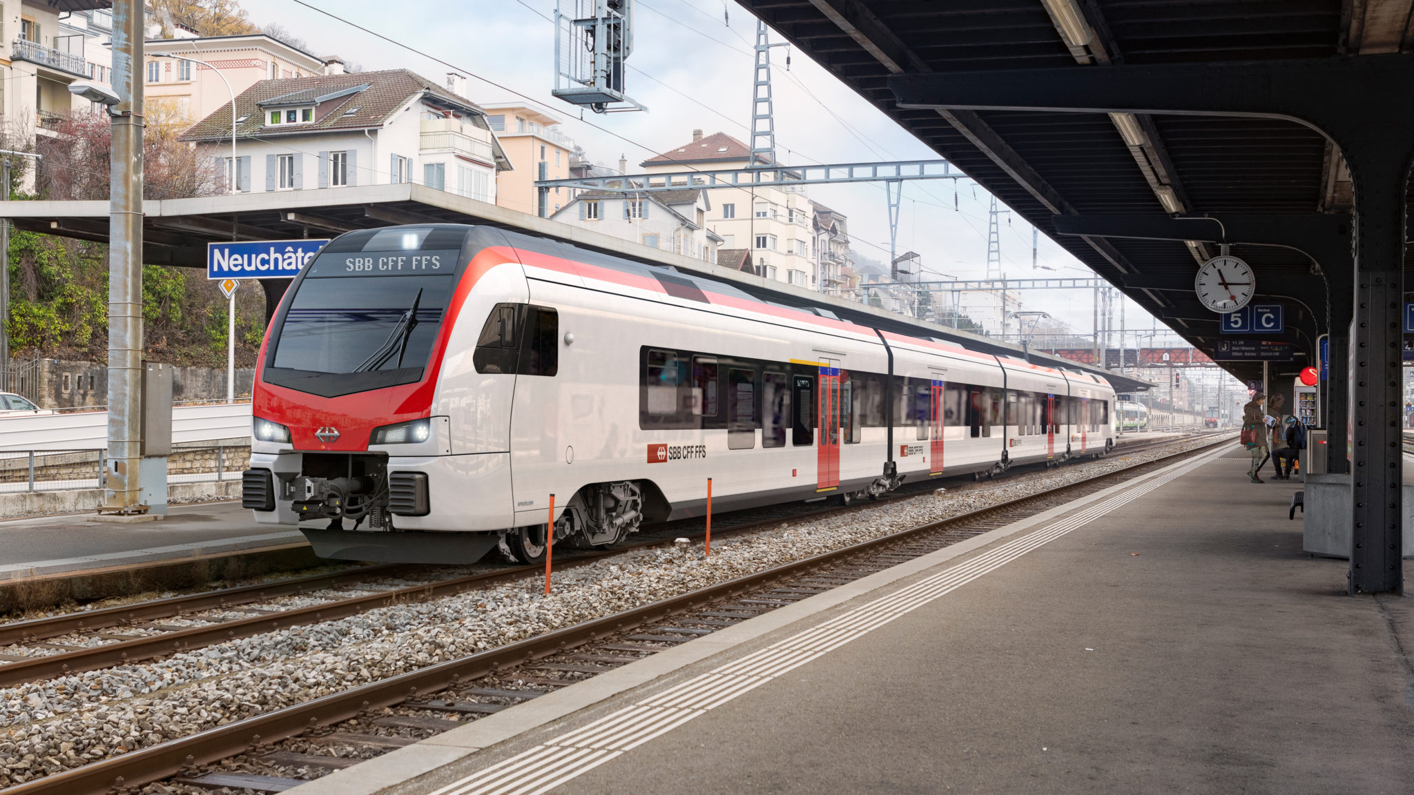 One of the Stadler 'Mouette' FLIRT Trains for SBB