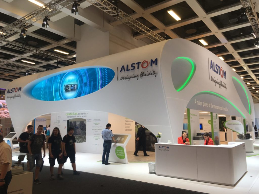 Alstom booth InnoTrans 2018