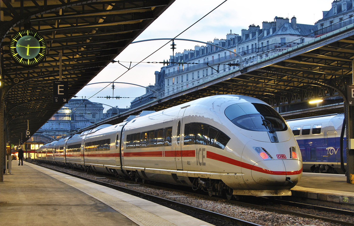 Deutsche Bahn runs cross-border rail services 