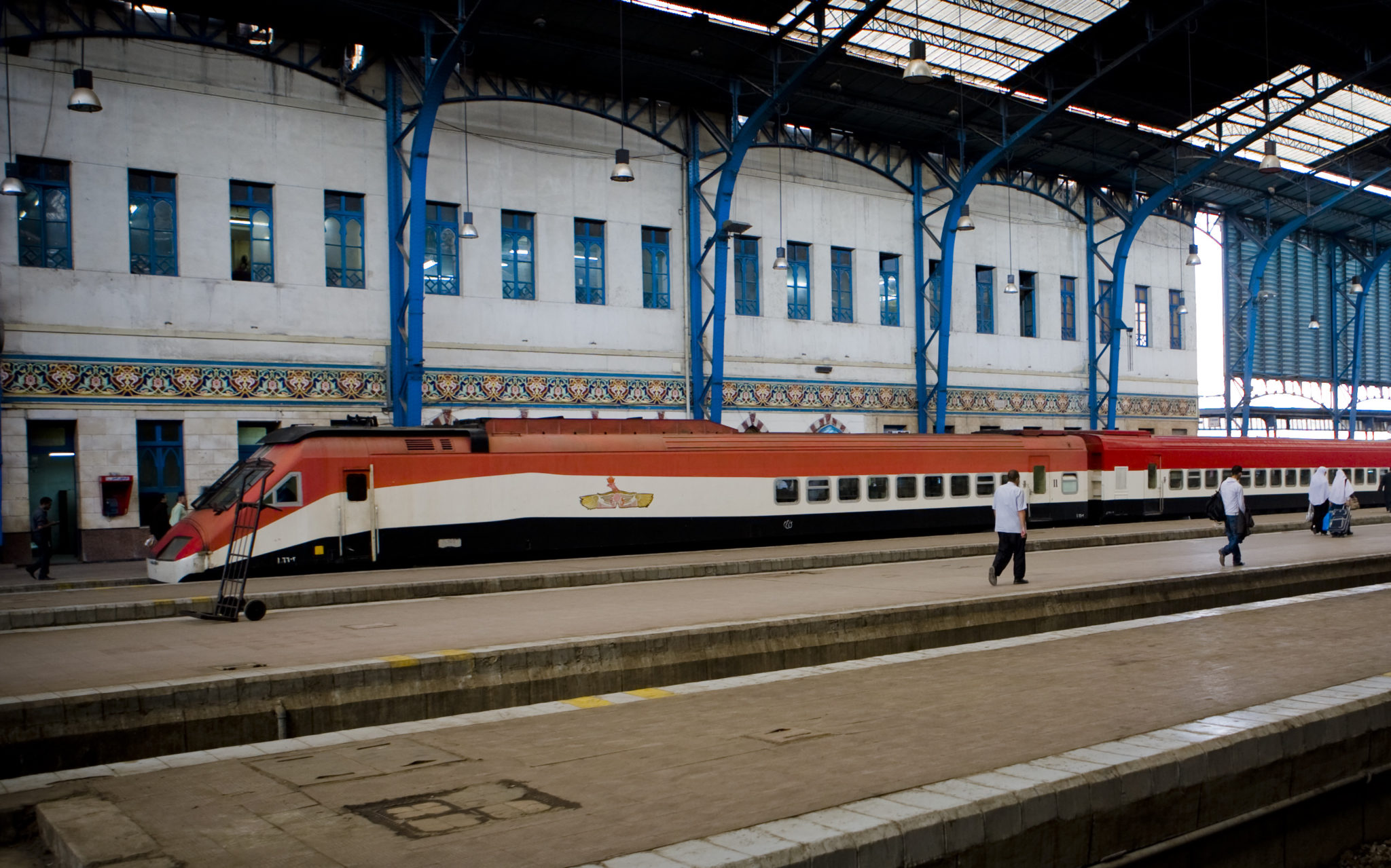 Main railway station Cairo