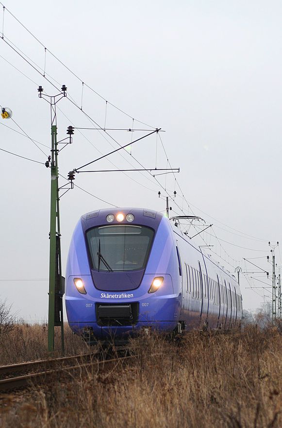 One of Alstom's Coradia Nordic regional trains