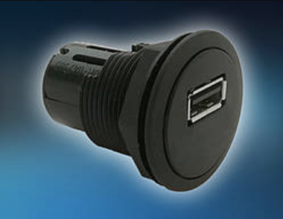 intreXis Present USB Charger for Mobile Phones and Tablets in Railway Applications