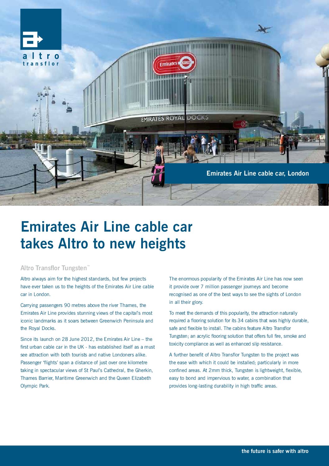 Case Study: Emirates Air Line Cable Car, London