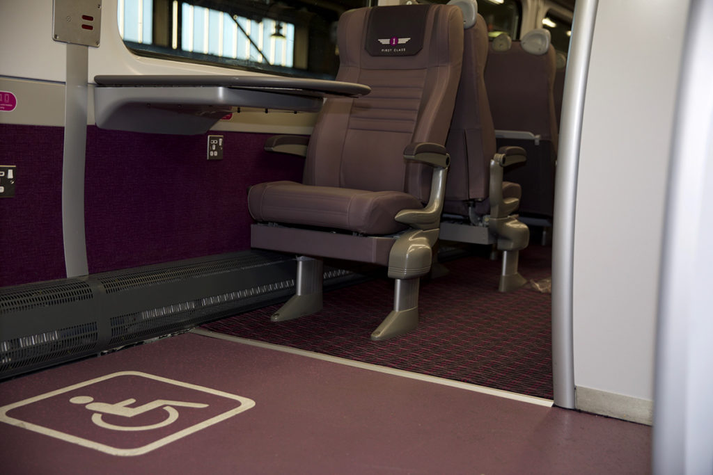 Rail Safety Flooring