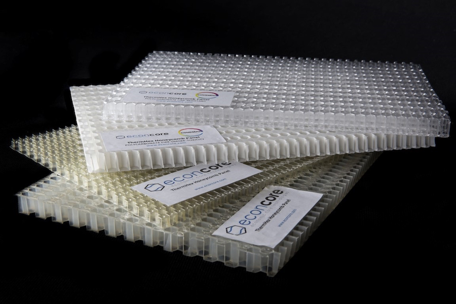 Strong and lightweight honeycomb panels