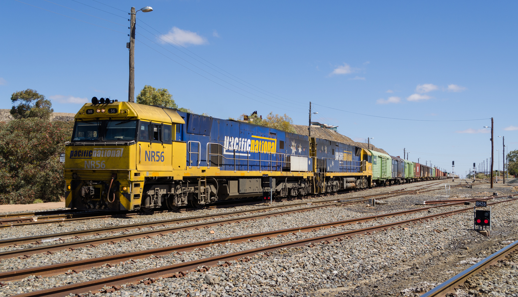 Freight Train at Broken Hill