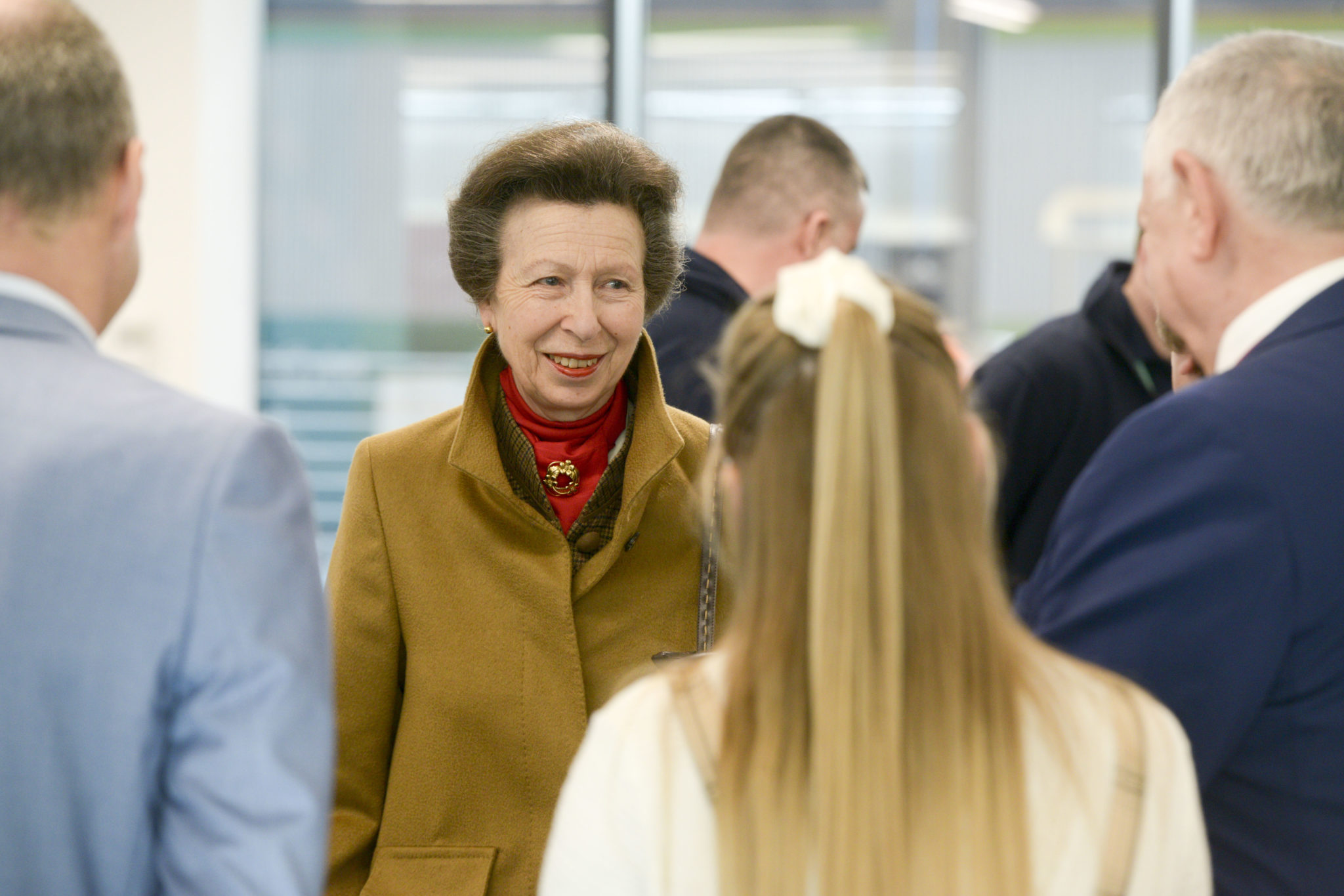 Princess Anne visits NCHSR before National Apprenticeship Week and International Women's Day