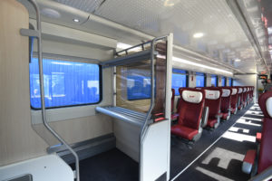 Transmashholding passenger car interior
