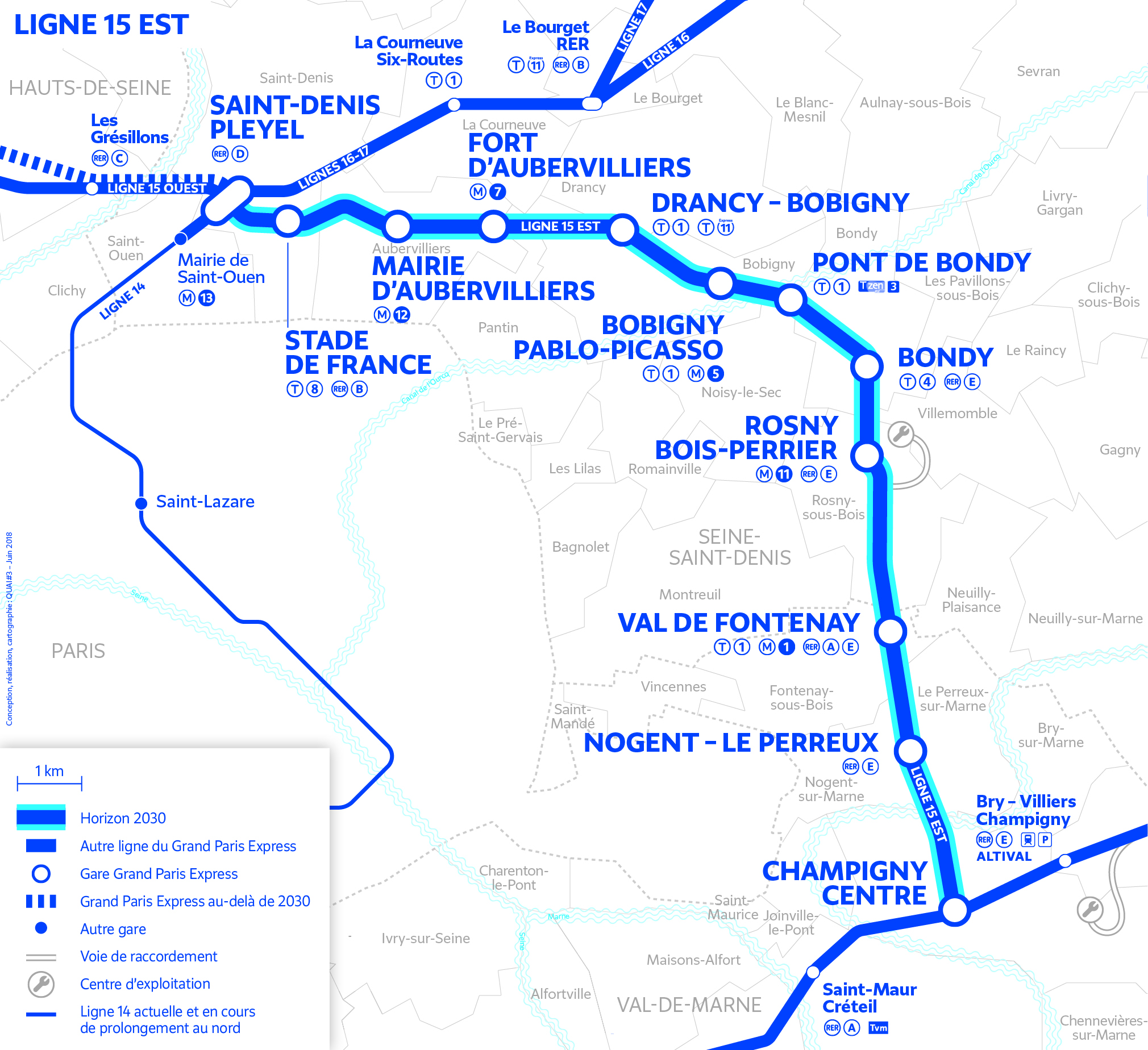 Line 15 East – Grand Paris Express