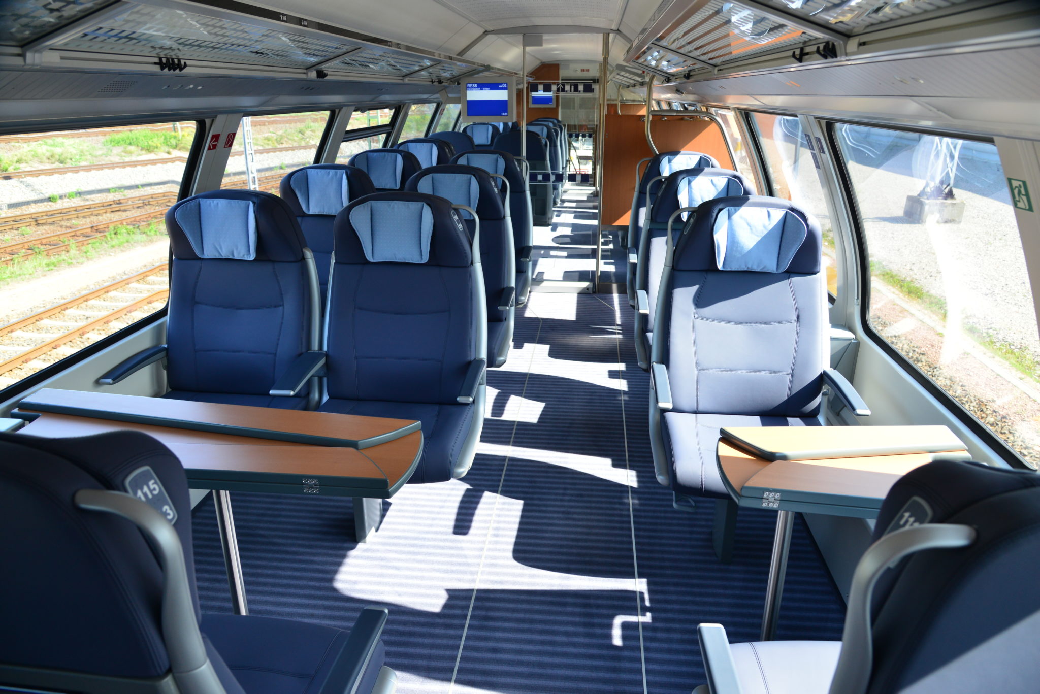 Deutsche Bahn's InterCity 2 Interior