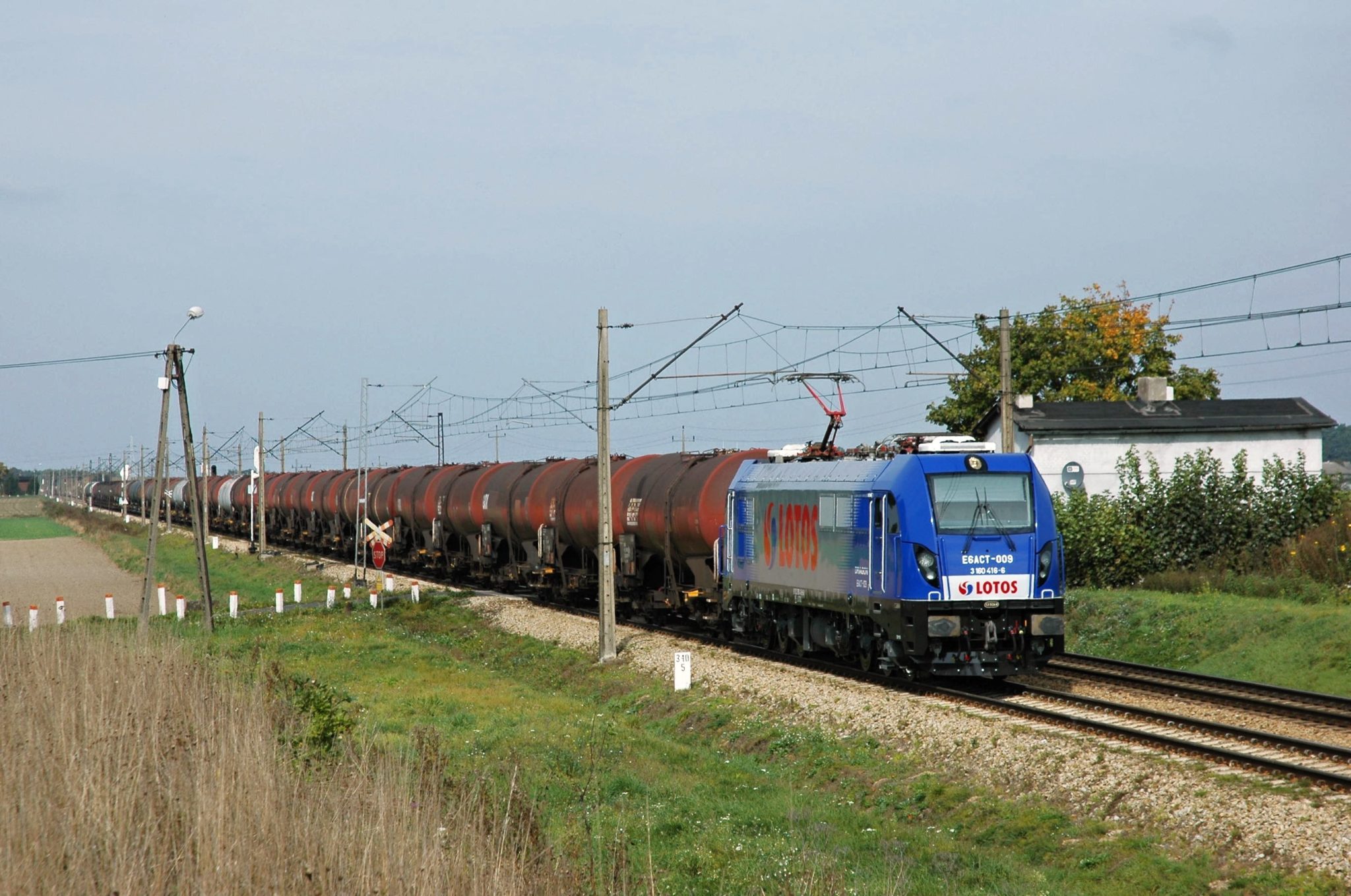 Newag electric locomotives - a Dragon 1 for Lotos Kolej