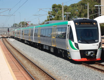 Penultimate Transperth B-series Train Travels from Queensland to Perth