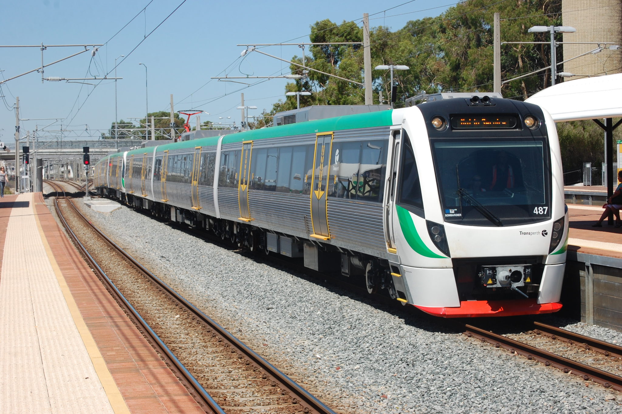 Transperth B-series train 