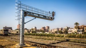 Maghagha Station Equipped with Alstom Interlocking Signalling System
