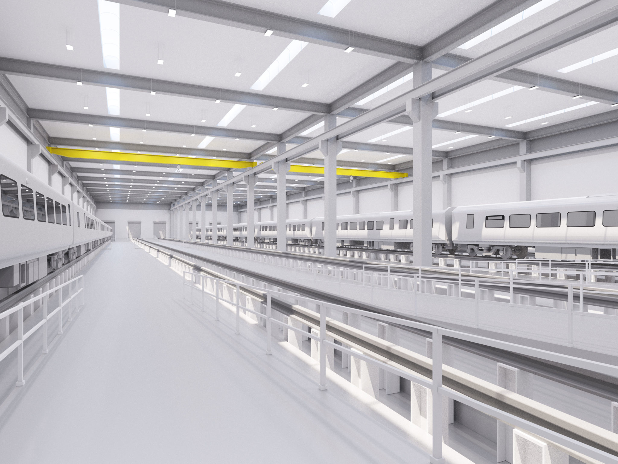 Siemens plans new rail factory in Goole Interior artist impression