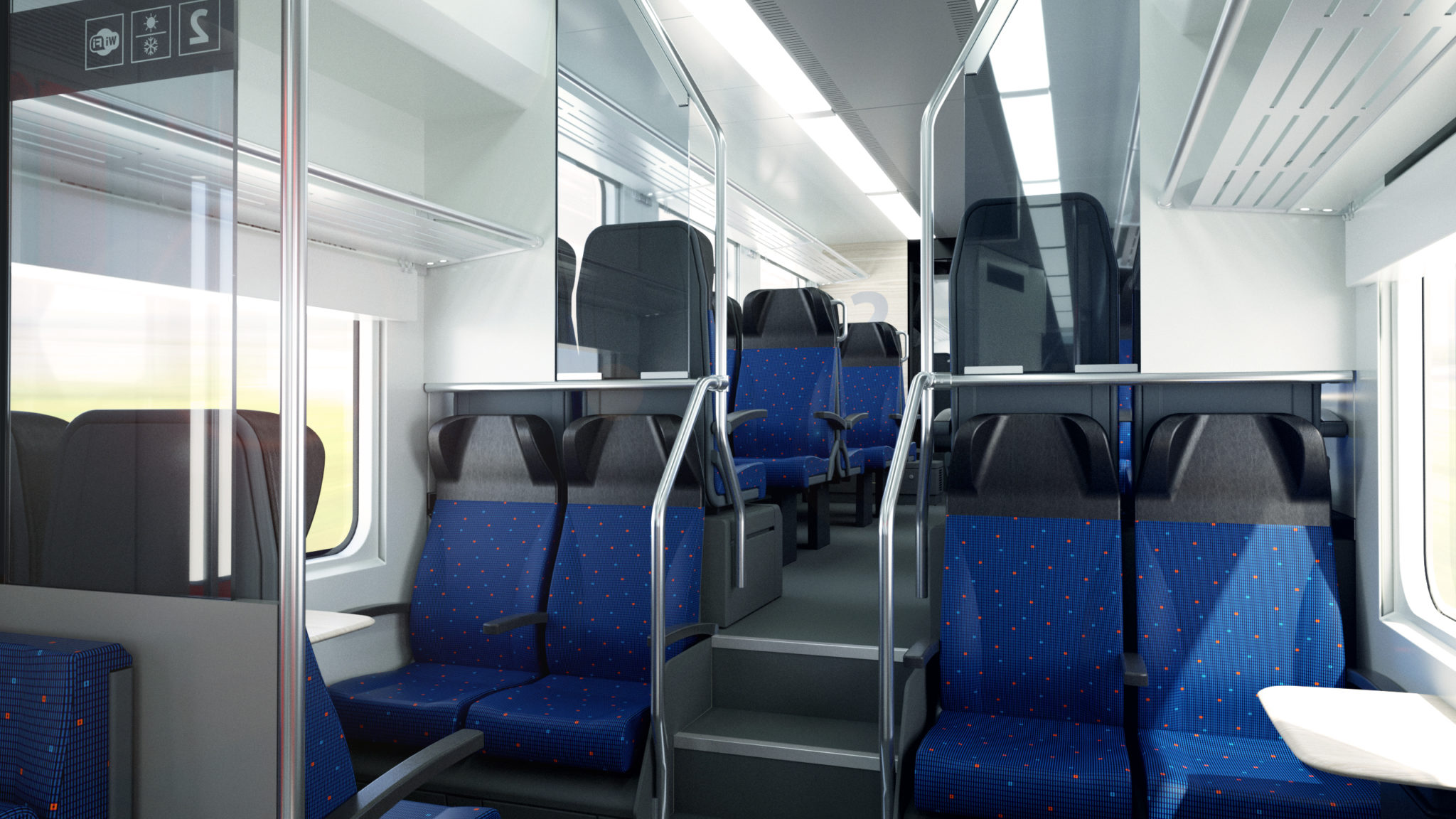 Skoda RegioPanter interior visualisation - seats