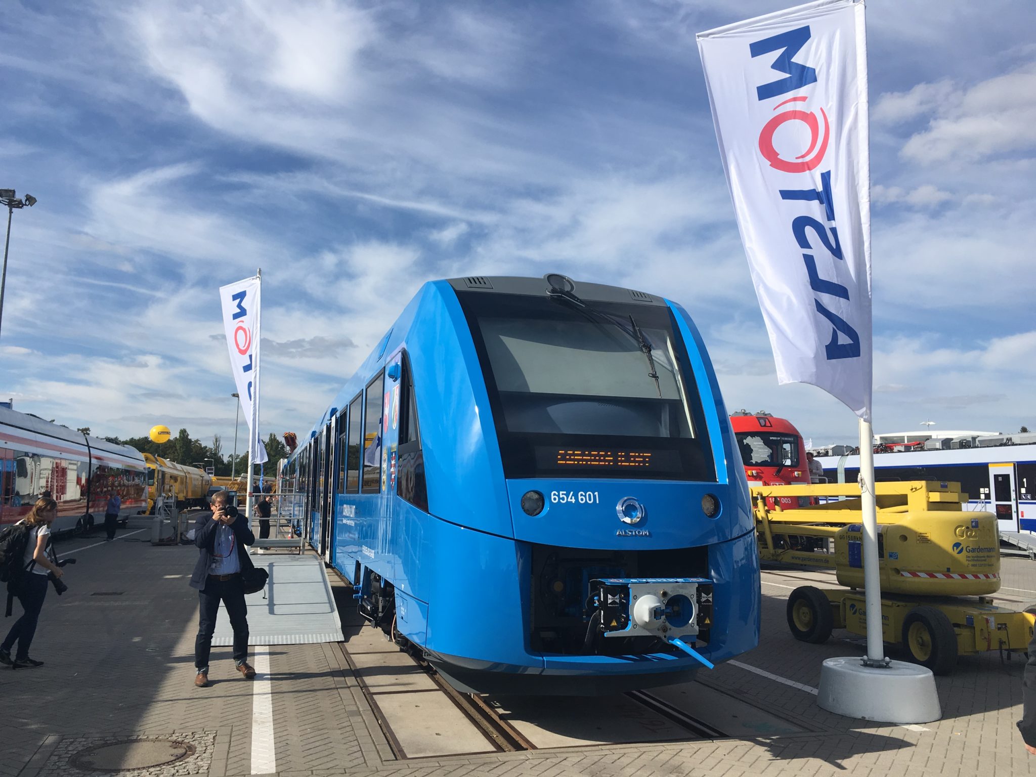 Coradia iLint hydrogen train Alstom