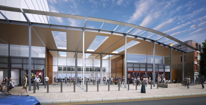 Ealing Broadway Station will undergo significant upgrades as part of the Crossrail project 
