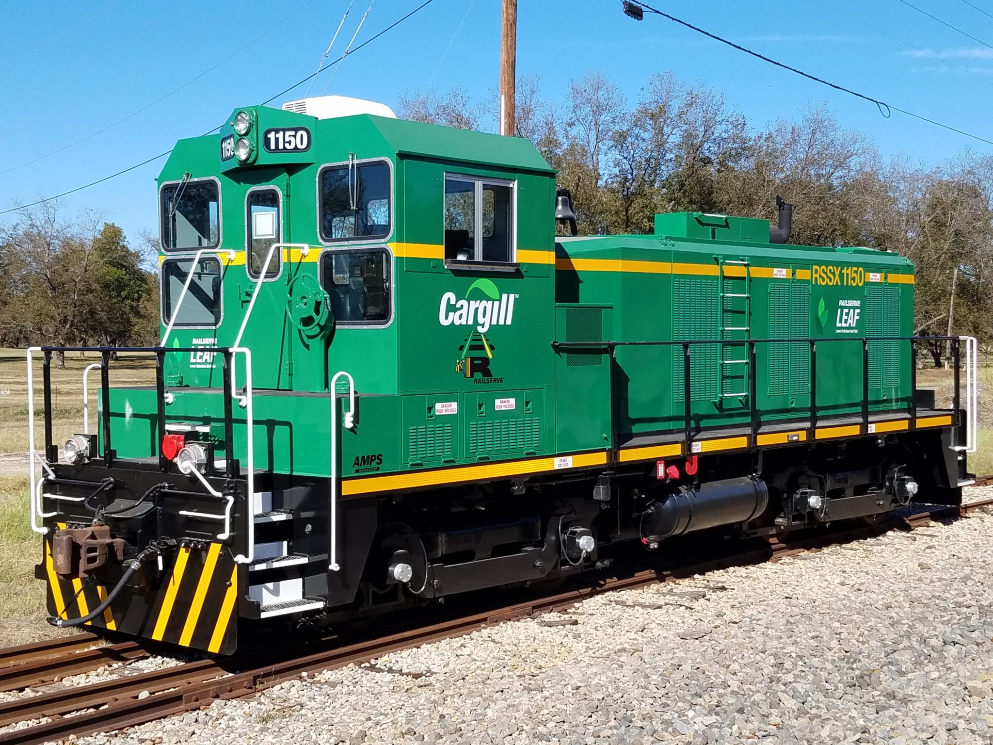 LEAF | FRA Certified NEW Shunting Locomotive | Tier 3 or 4 Locomotives