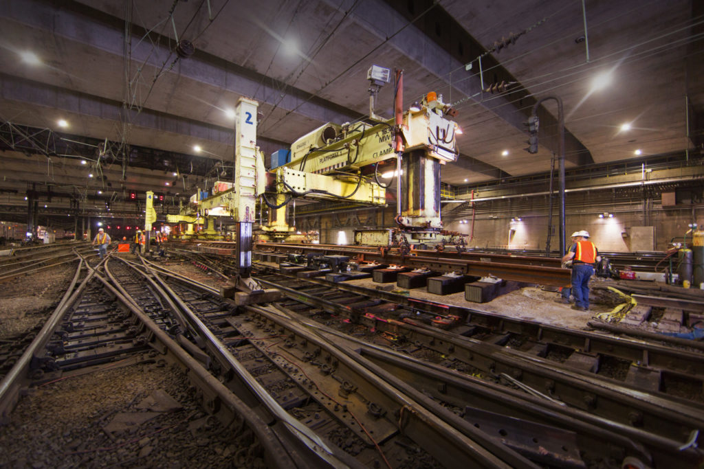 Amtrak Continues New York Penn Station Renewal Works RailwayNews