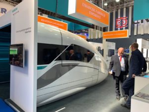 Siemens Mobility's Velaro Novo at Railtex 2019