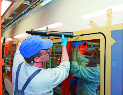 SIKA: 20+ Years of Experience in Sealing and Bonding Solutions for Rail Assembly Lines