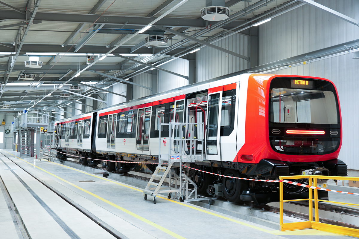 The new Alstom metro for Lyon Line B