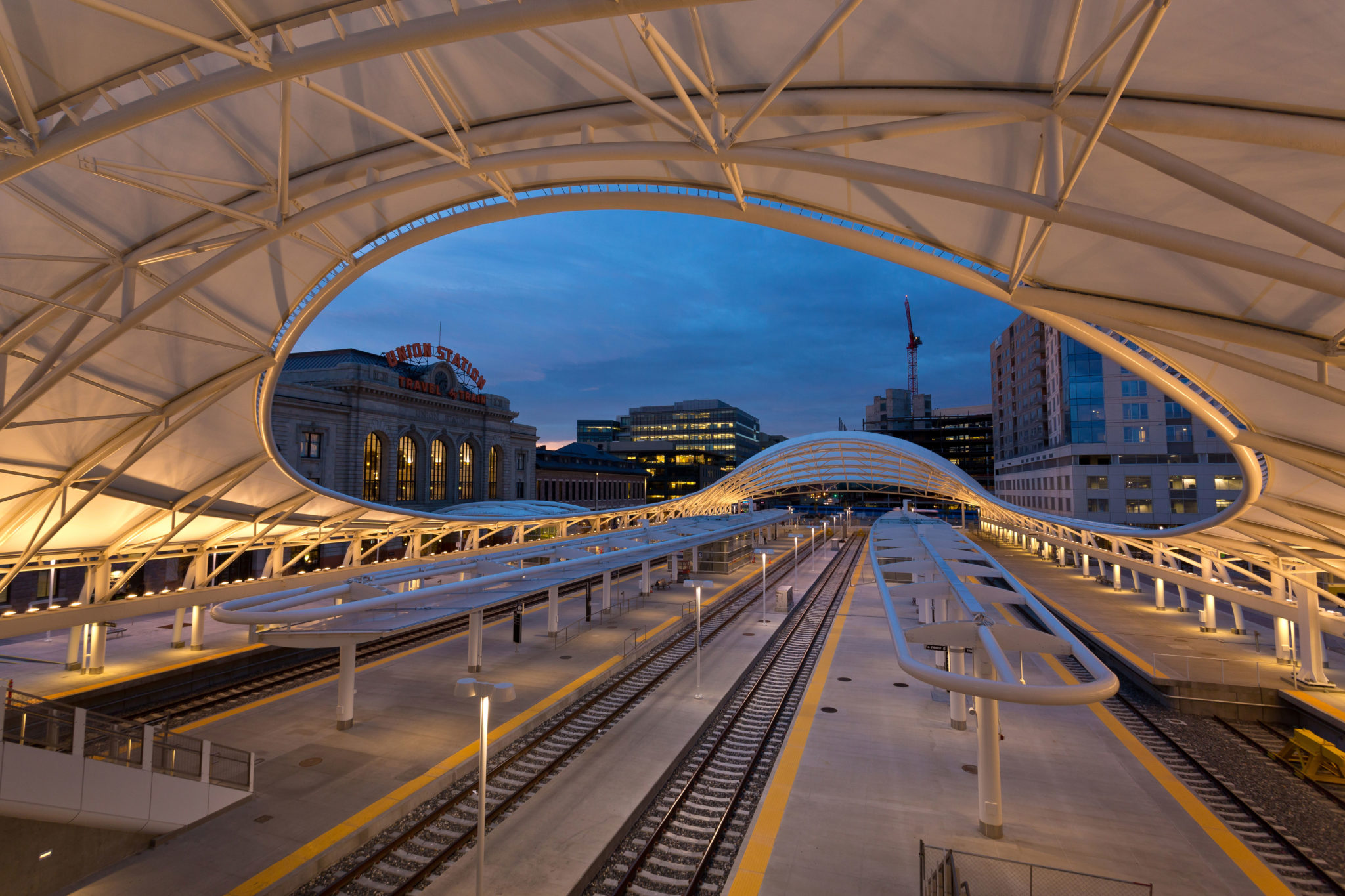 Union Station, Denver, is the terminal for the University of Colorado A Line