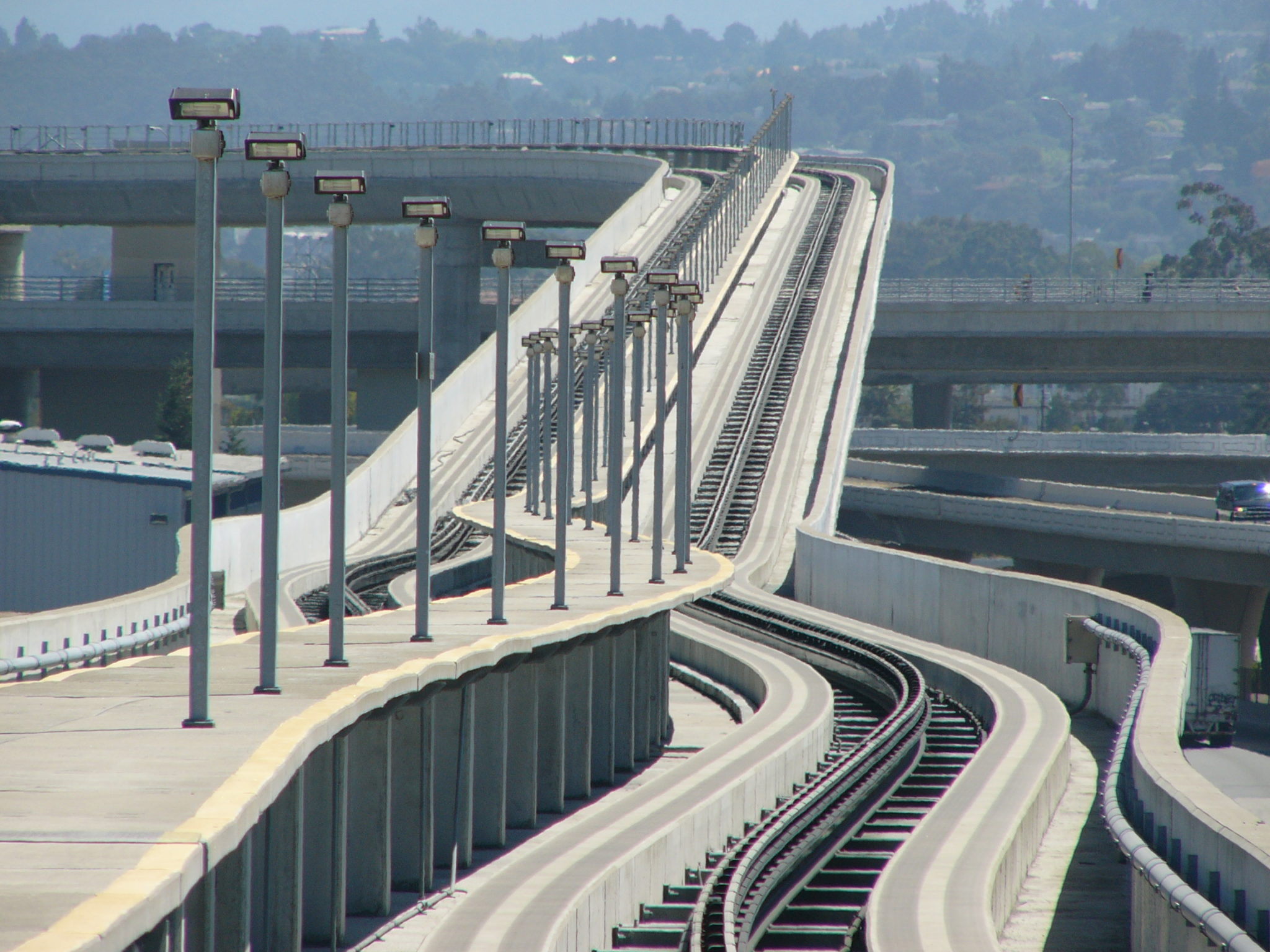 San Francisco APM guideway