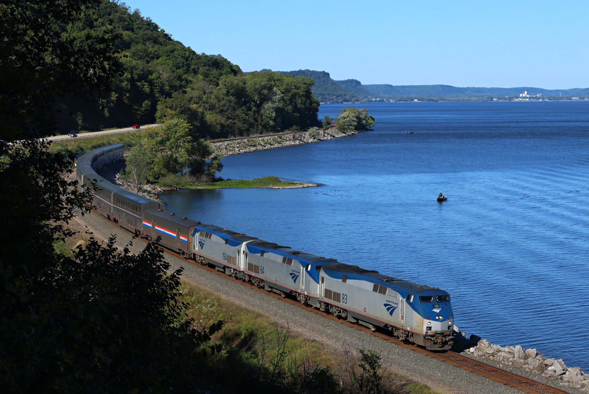 Amtrak train