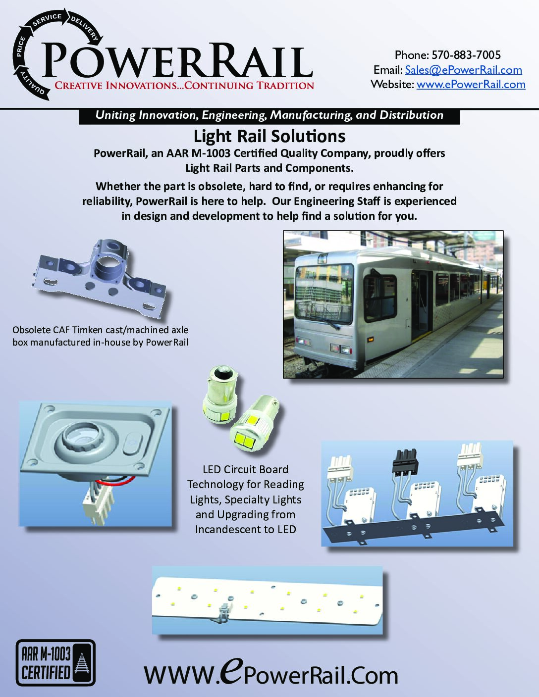 Light Rail Solutions