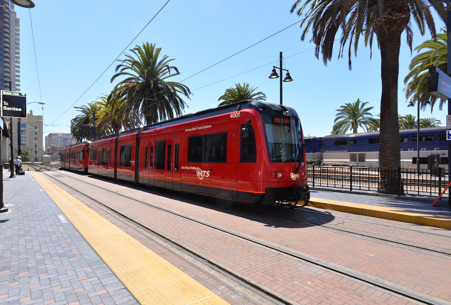 Light Rail Vehicle San Diego