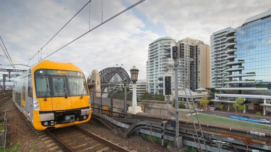 Sydney metropolitan passenger train