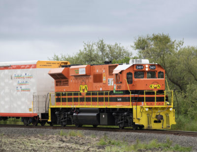 Low-Emission Locomotives Enter Service on California Northern Railroad