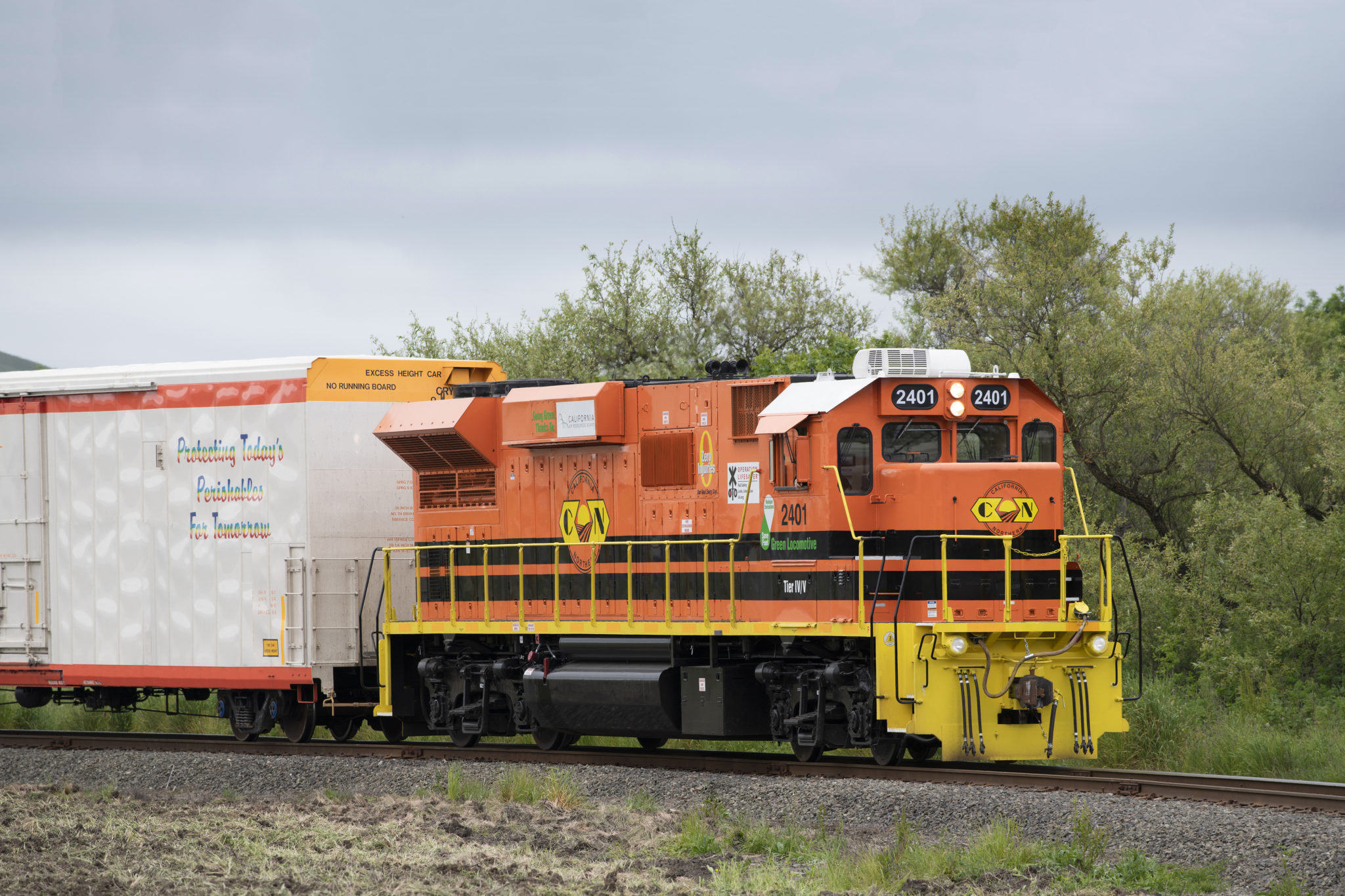 LowEmission Enter Service on California Northern Railroad