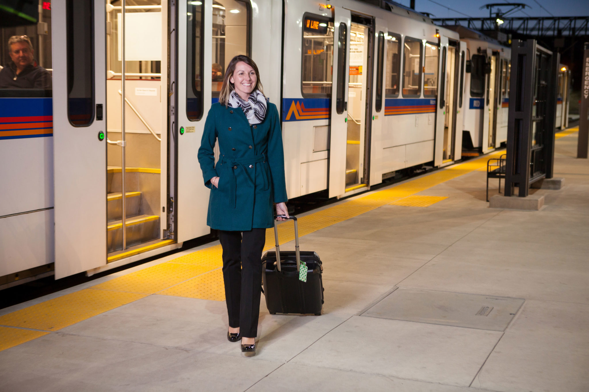 Uber Transit in Denver gives passengers integrated ticketing