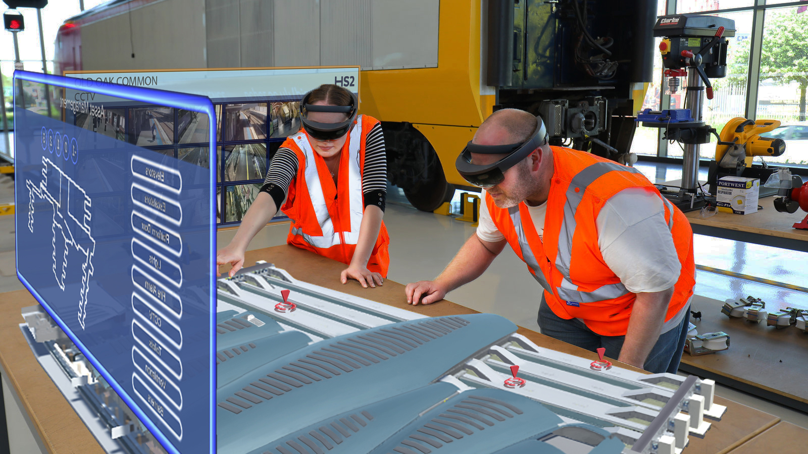 HS2 to deliver augmented reality training for Old Oak Common staff